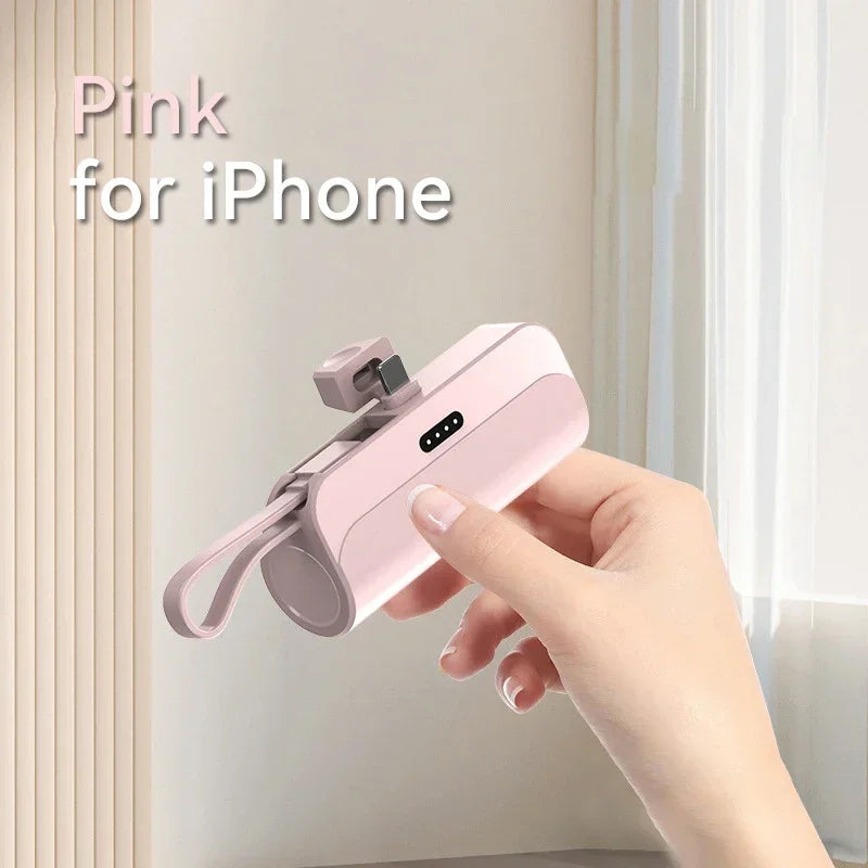 Mini Portable Mobile Phone Charger External Battery Power Bank Plug and Play Suitable for Apple Samsung Huawei Xiaomi 10000Mah